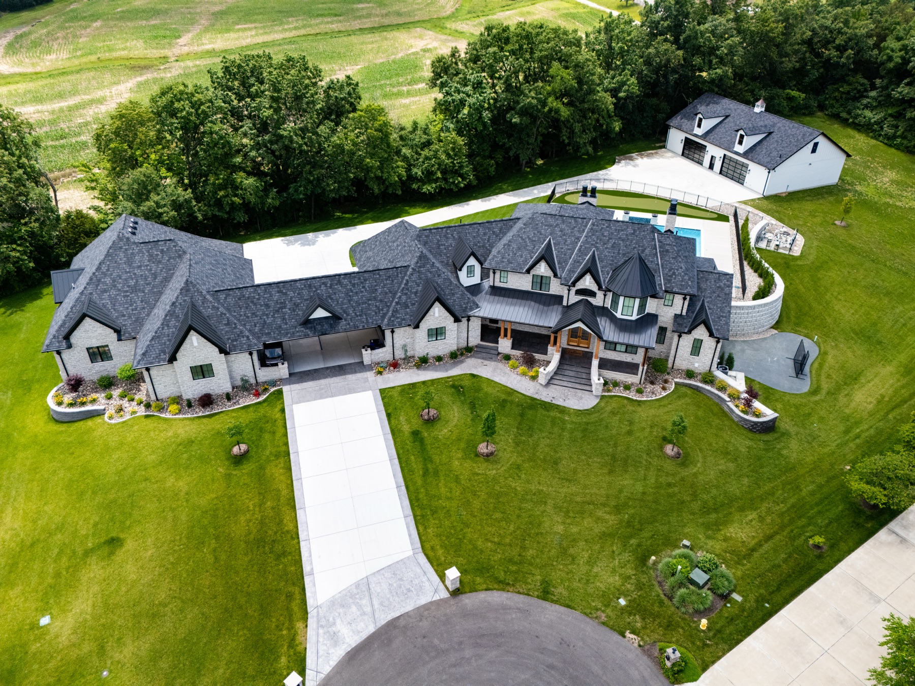 Aerial drone photograph