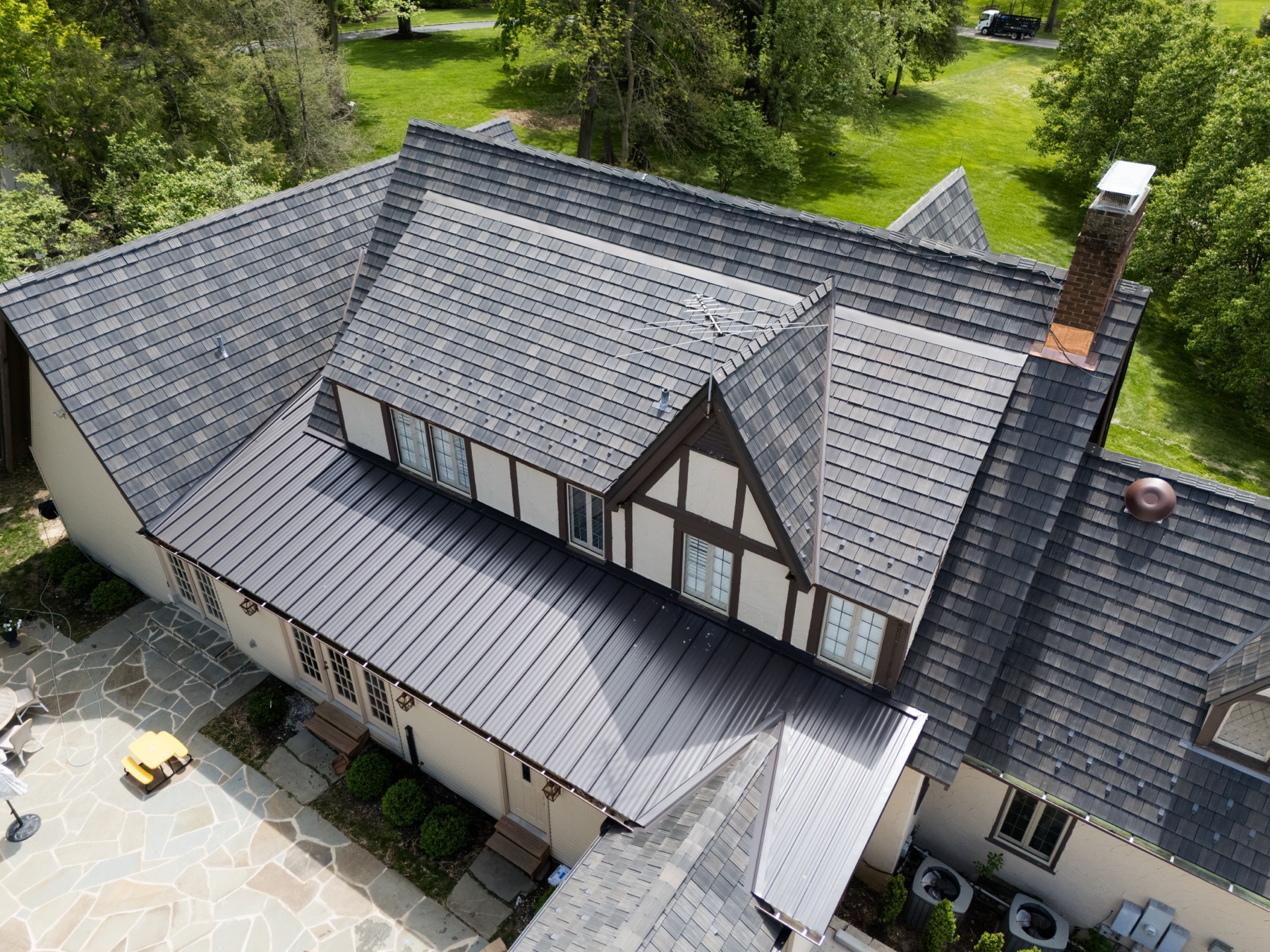 Aerial drone photograph