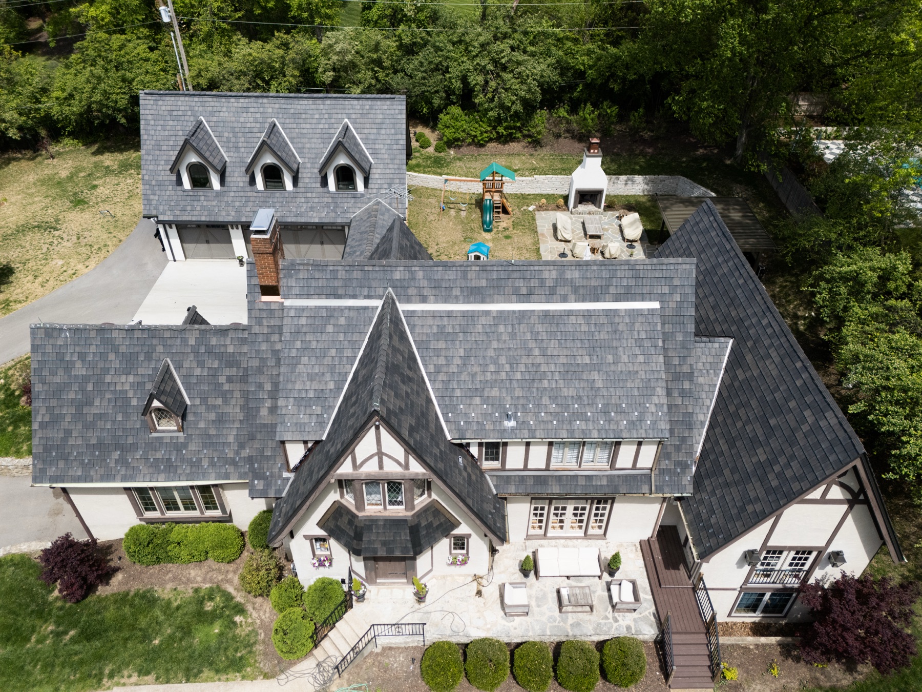 Aerial drone photograph