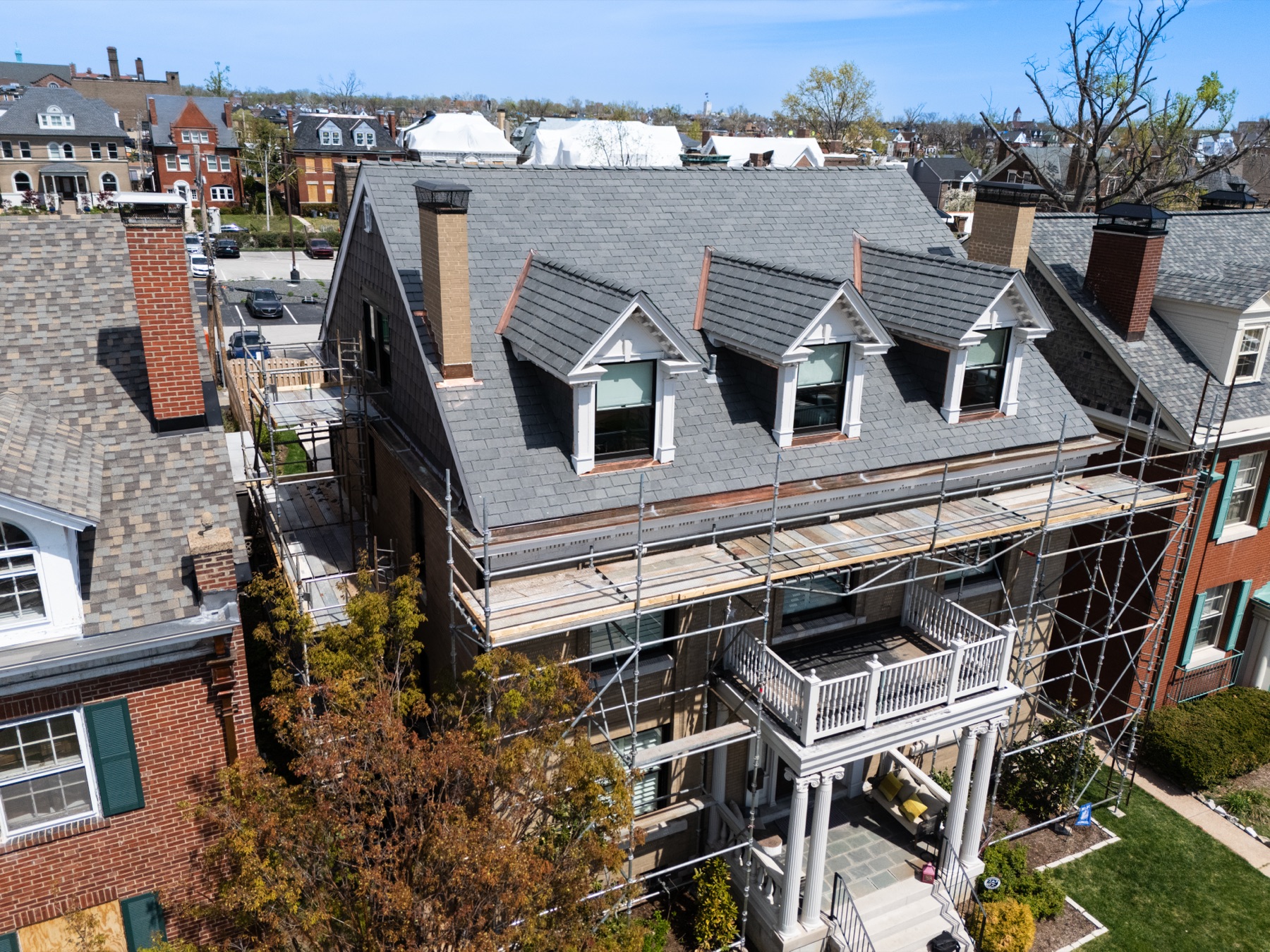 Aerial drone photograph