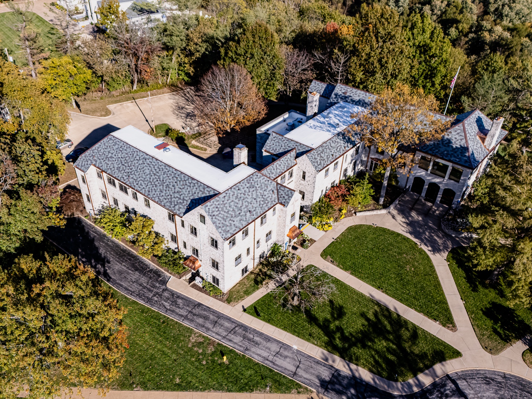 Aerial drone photograph