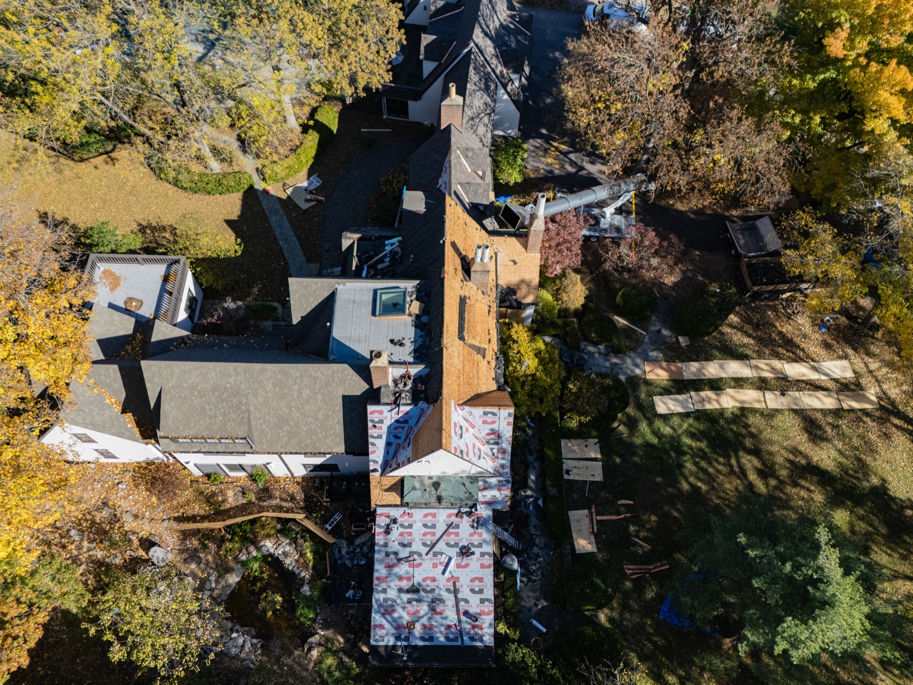 Aerial drone photograph