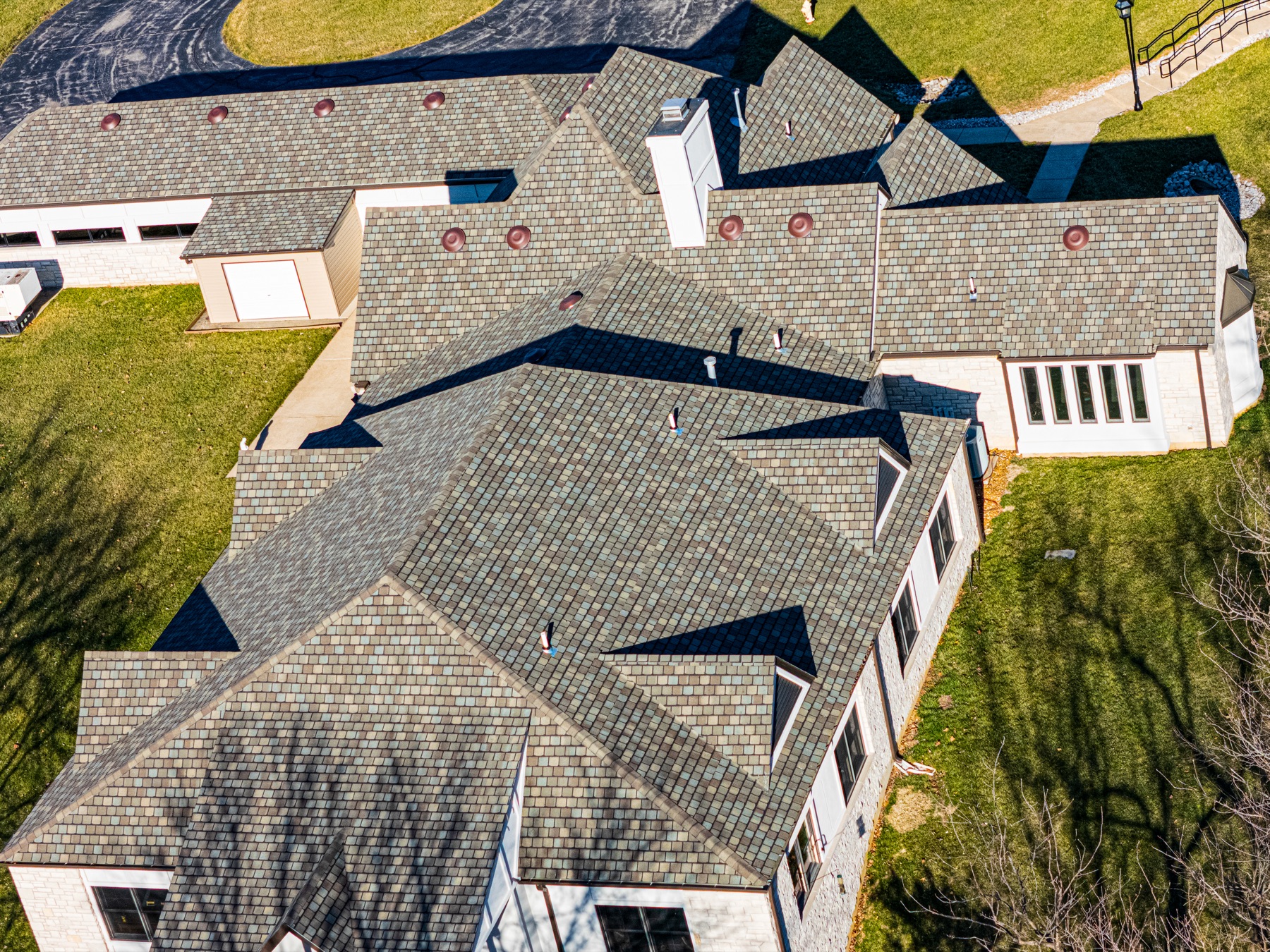 Aerial drone photograph