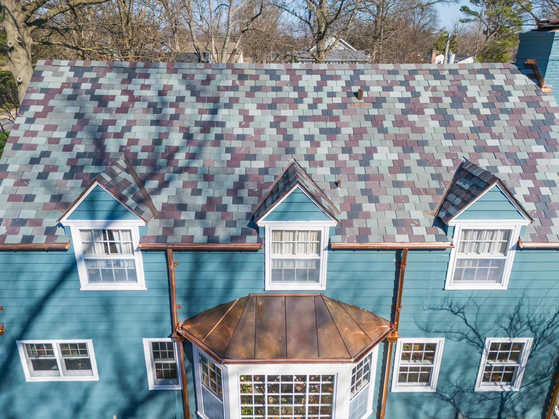 Aerial drone photograph