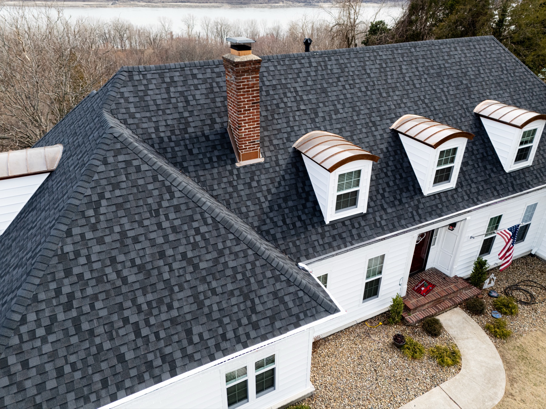 Aerial drone photograph