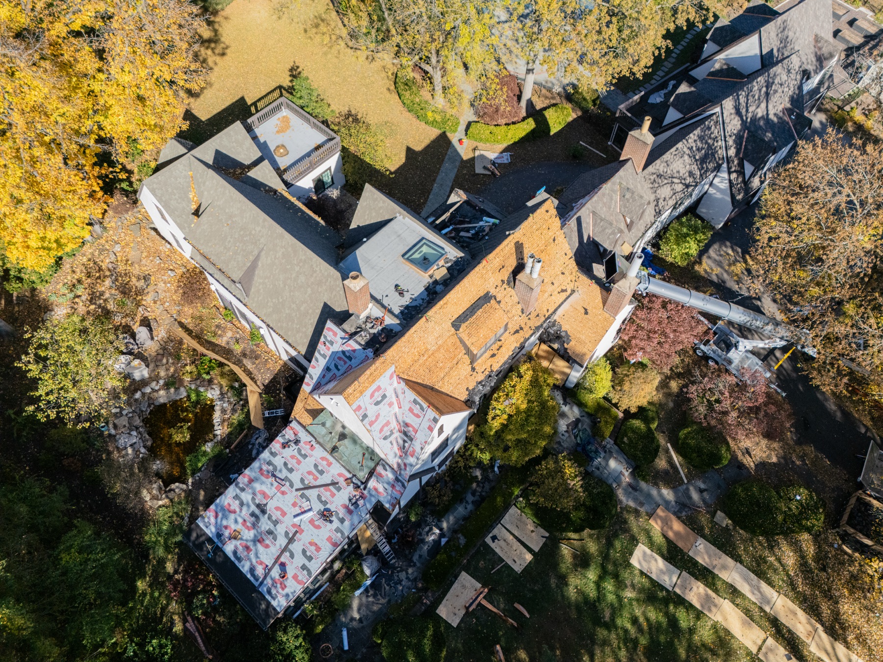 Aerial drone photograph