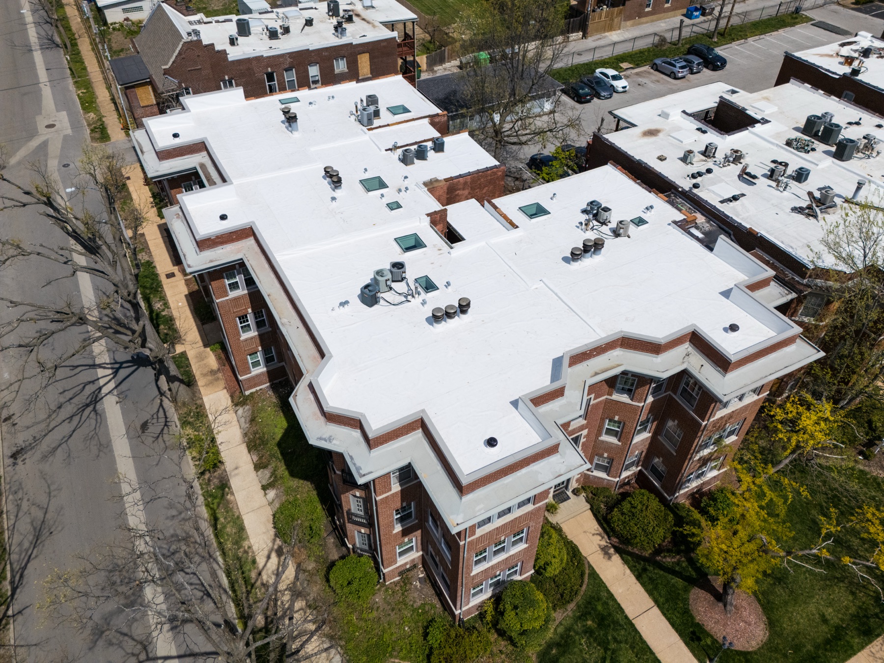 Aerial drone photograph