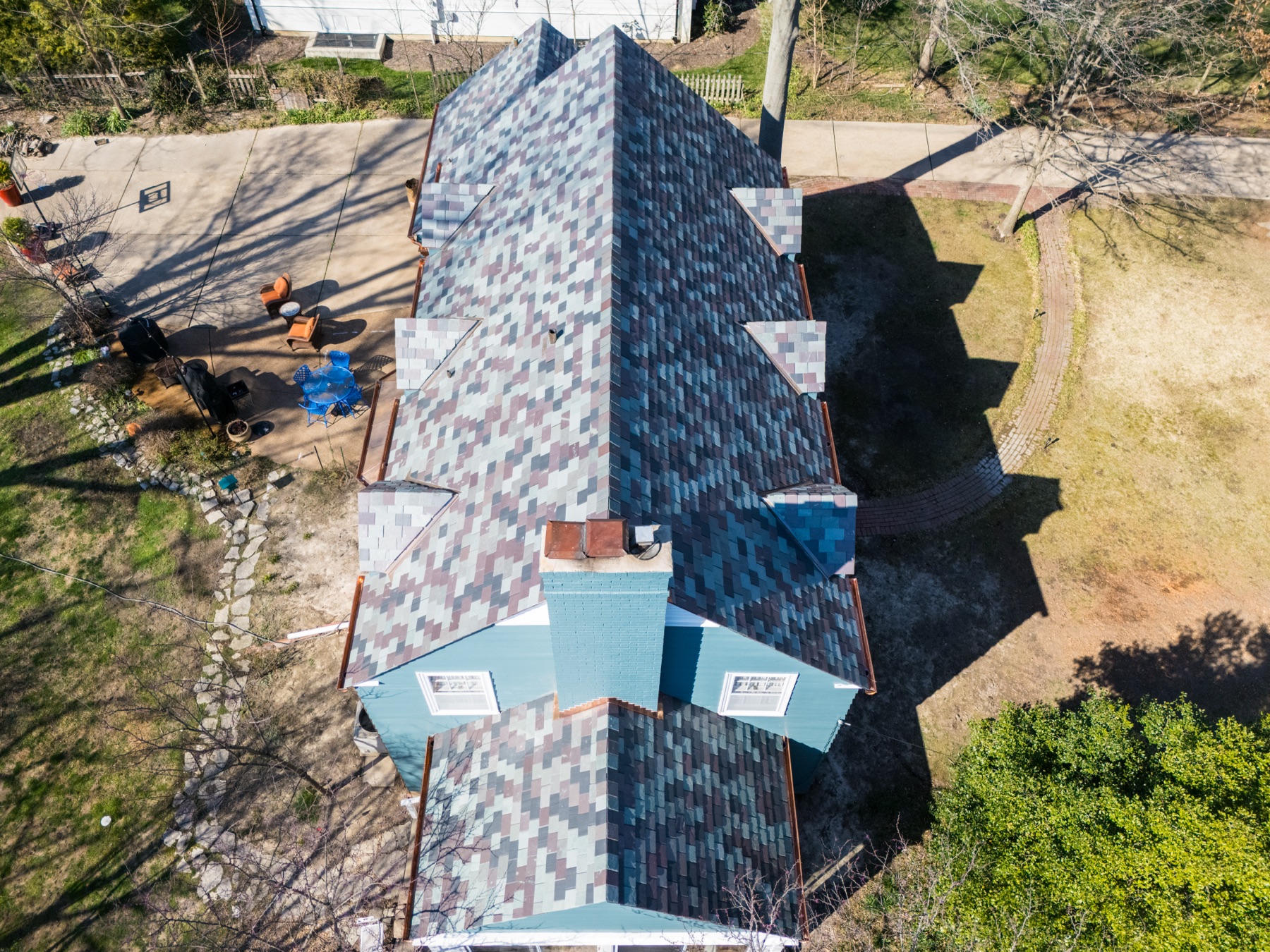 Aerial drone photograph