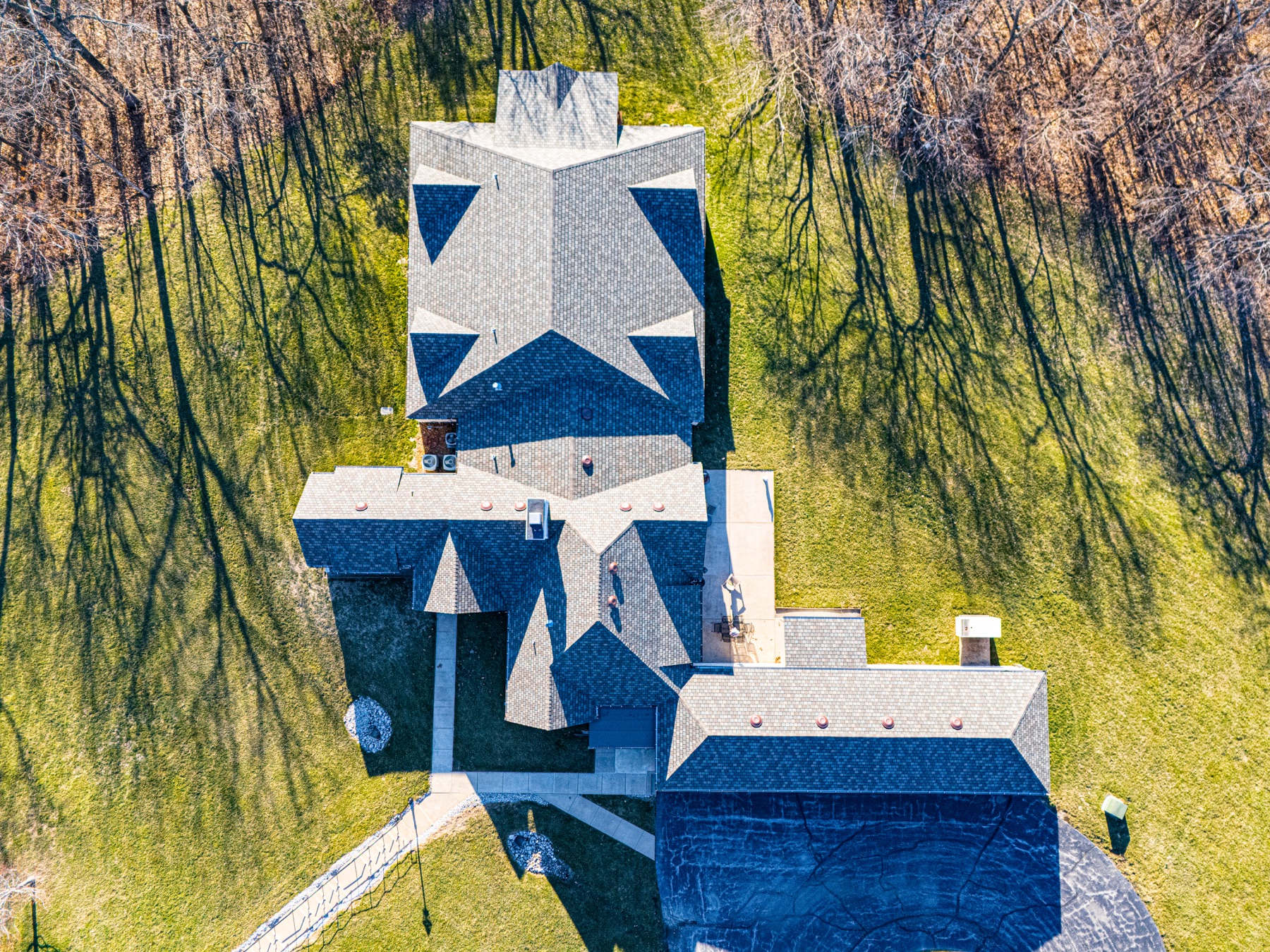 Aerial drone photograph