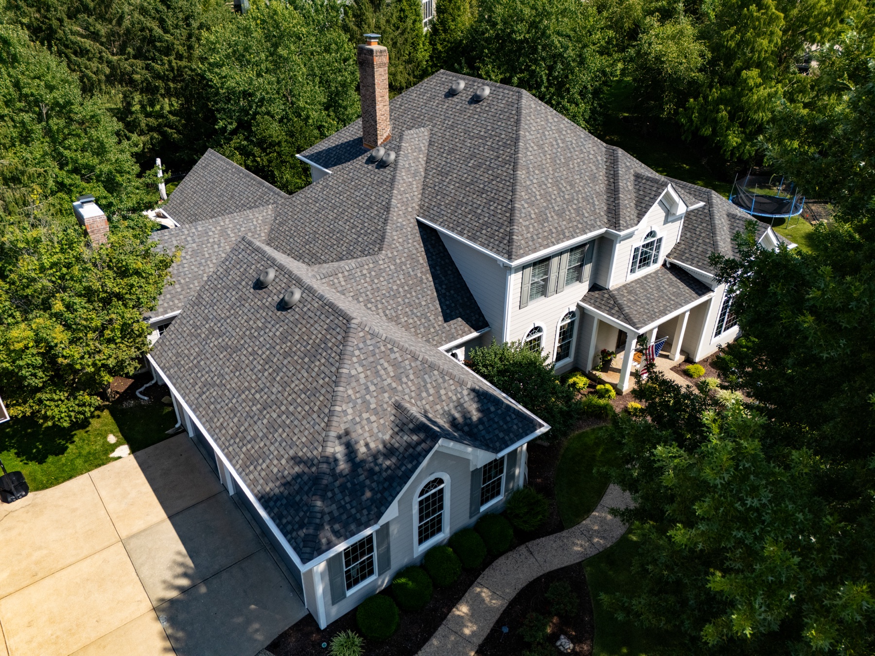 Aerial drone photograph