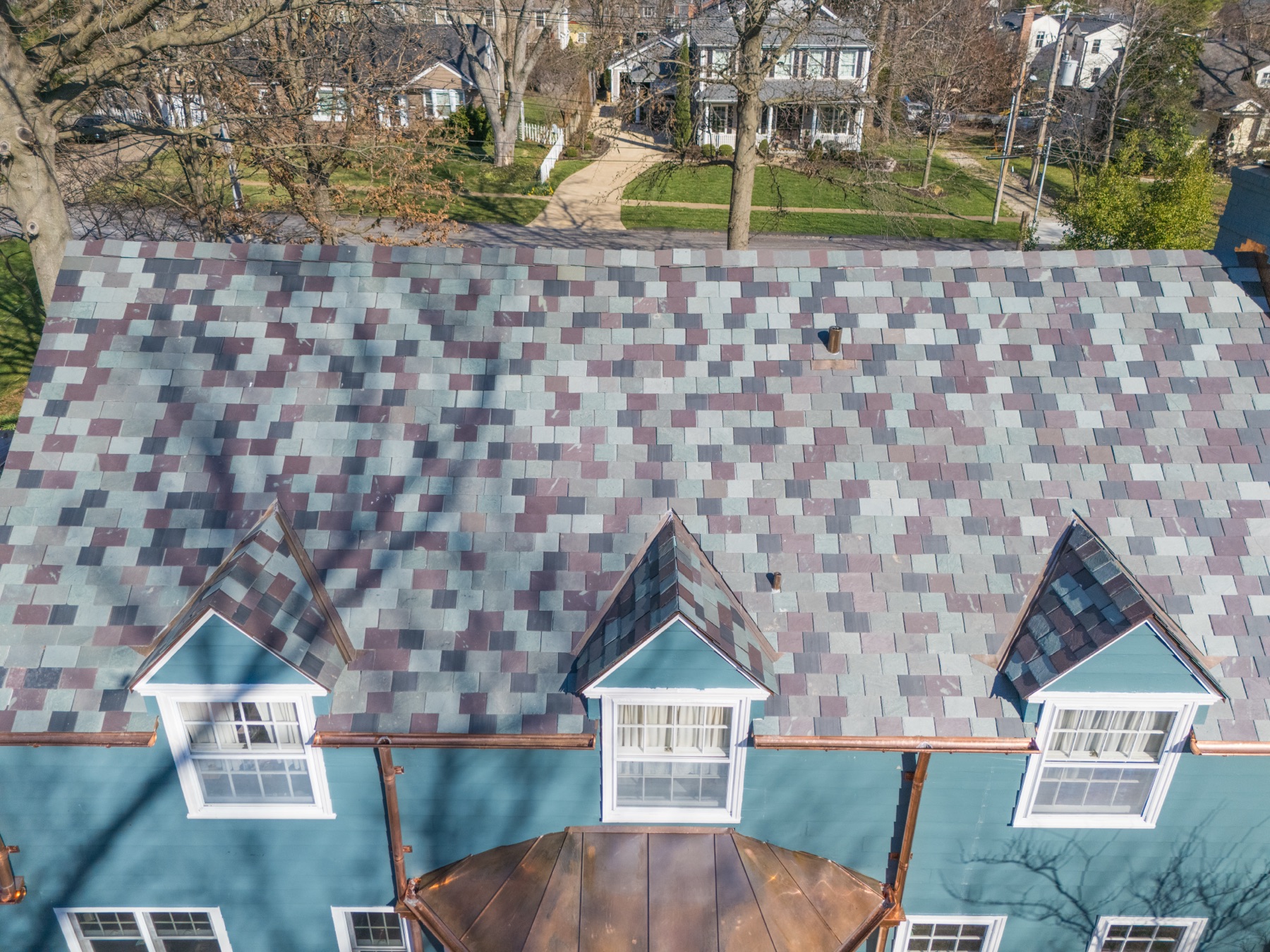 Aerial drone photograph