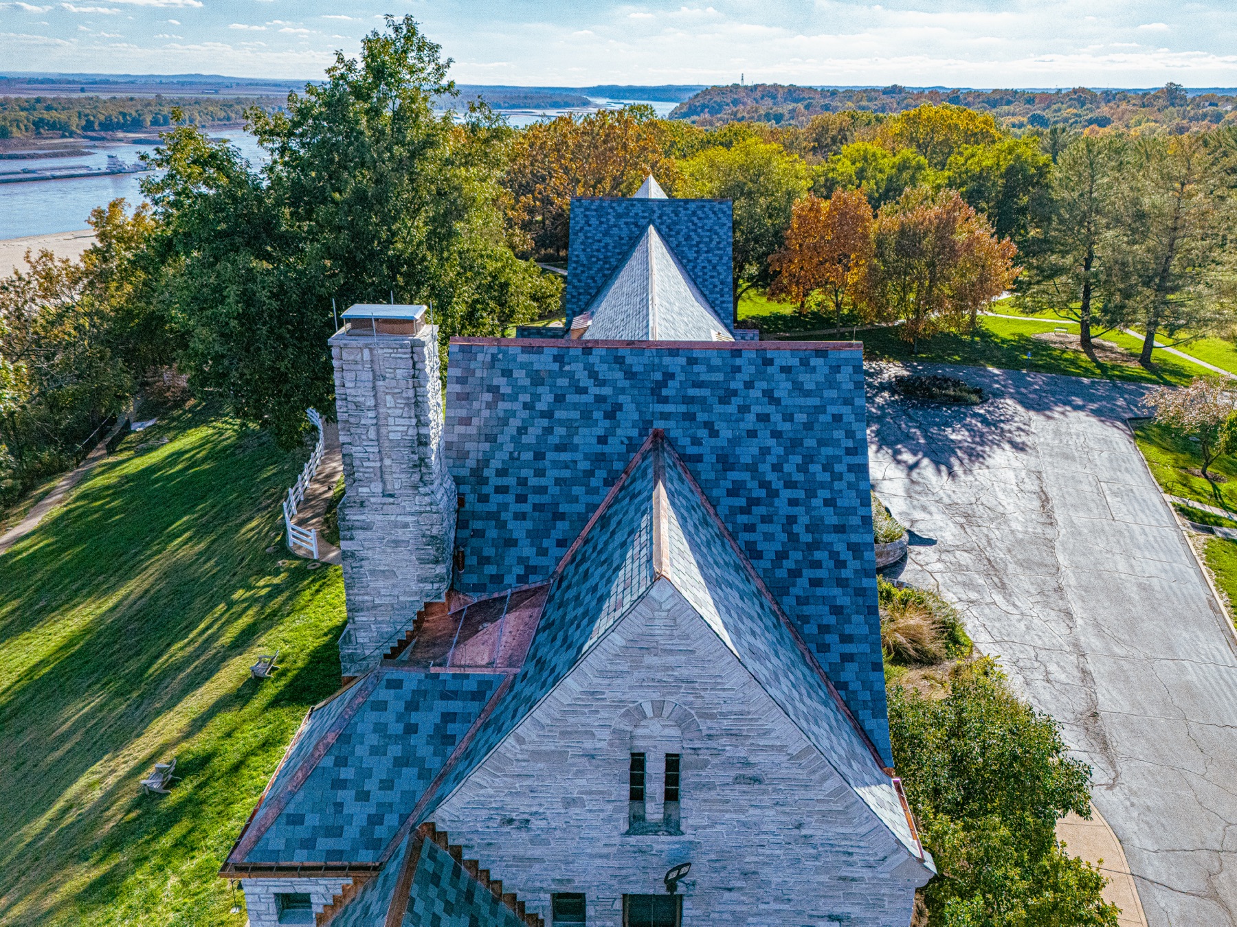 Aerial drone photograph