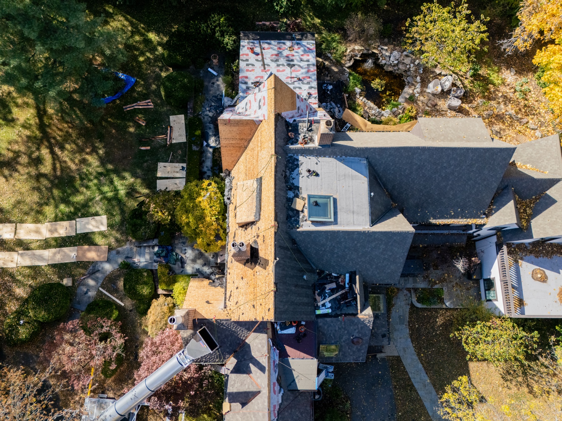 Aerial drone photograph