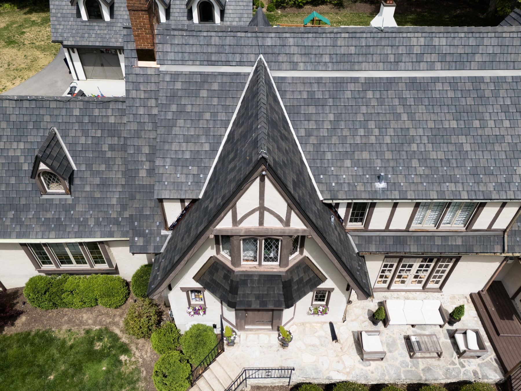 Aerial drone photograph