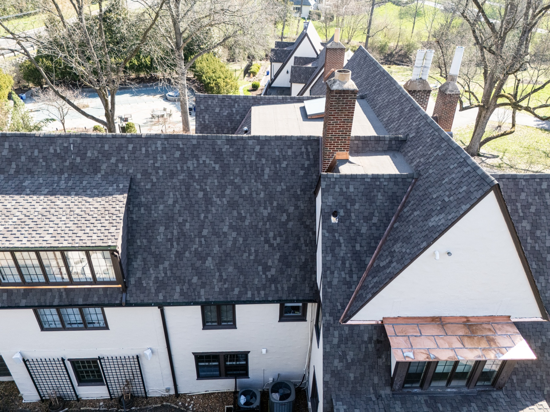 Aerial drone photograph