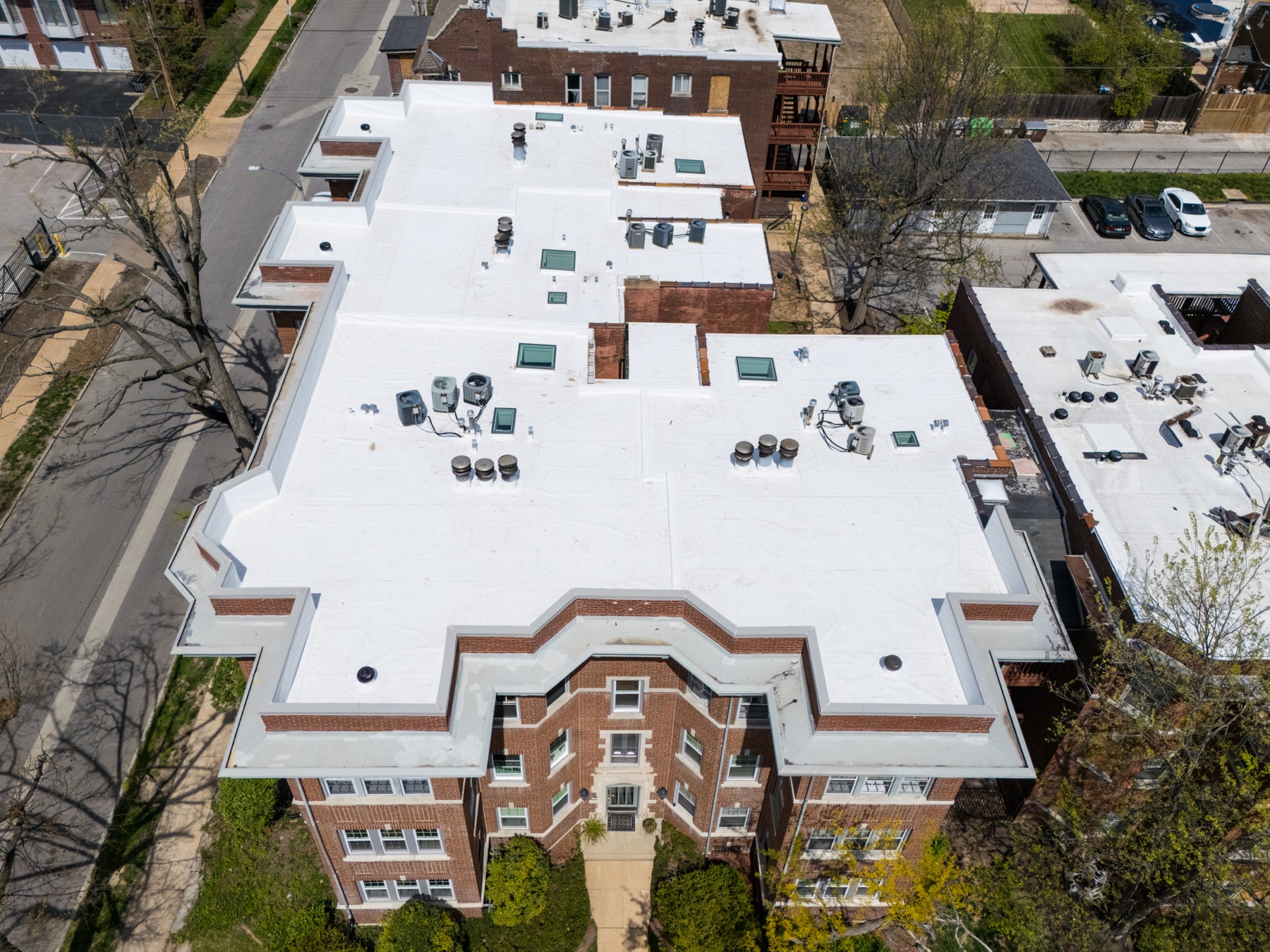 Aerial drone photograph