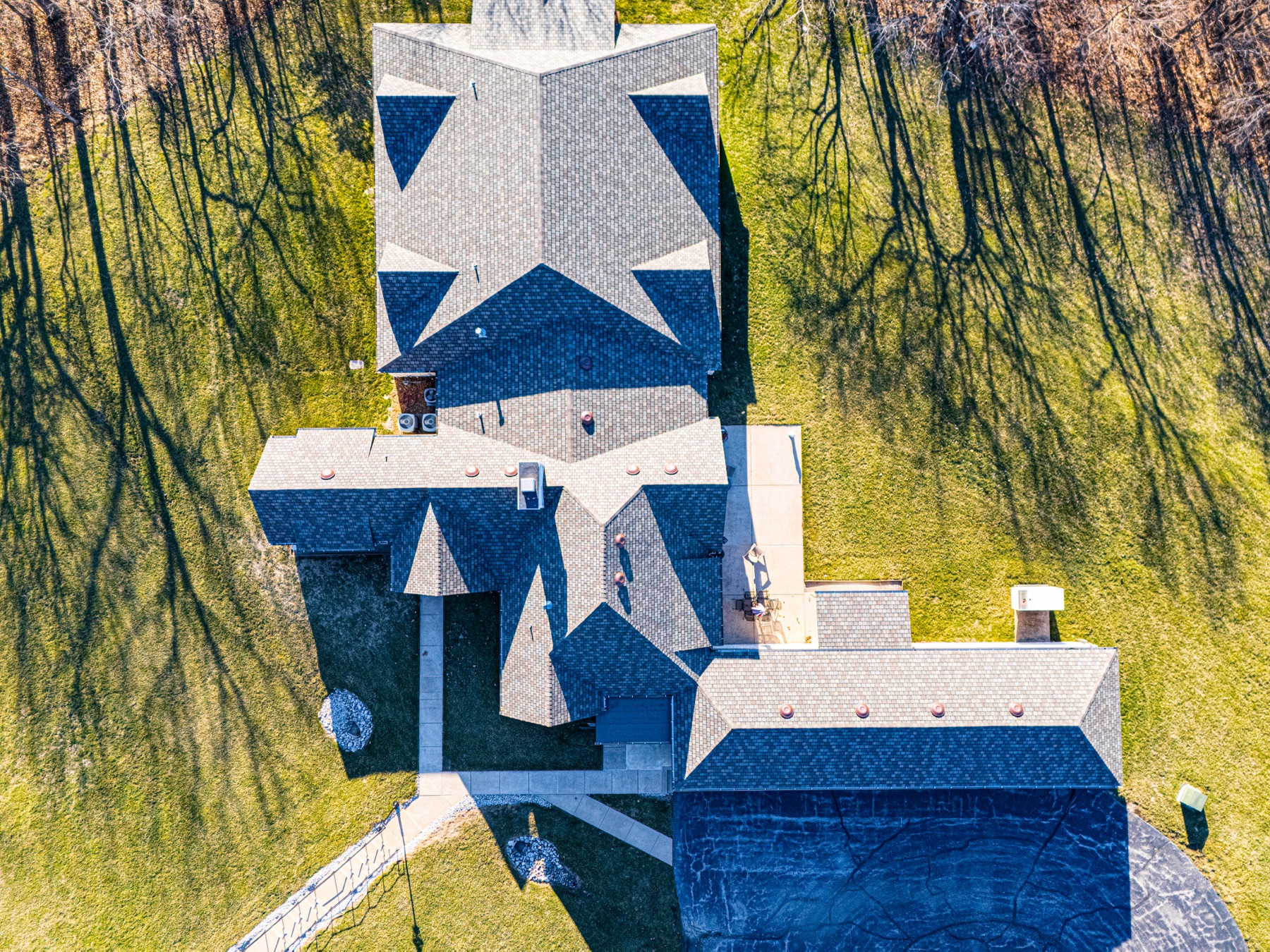Aerial drone photograph