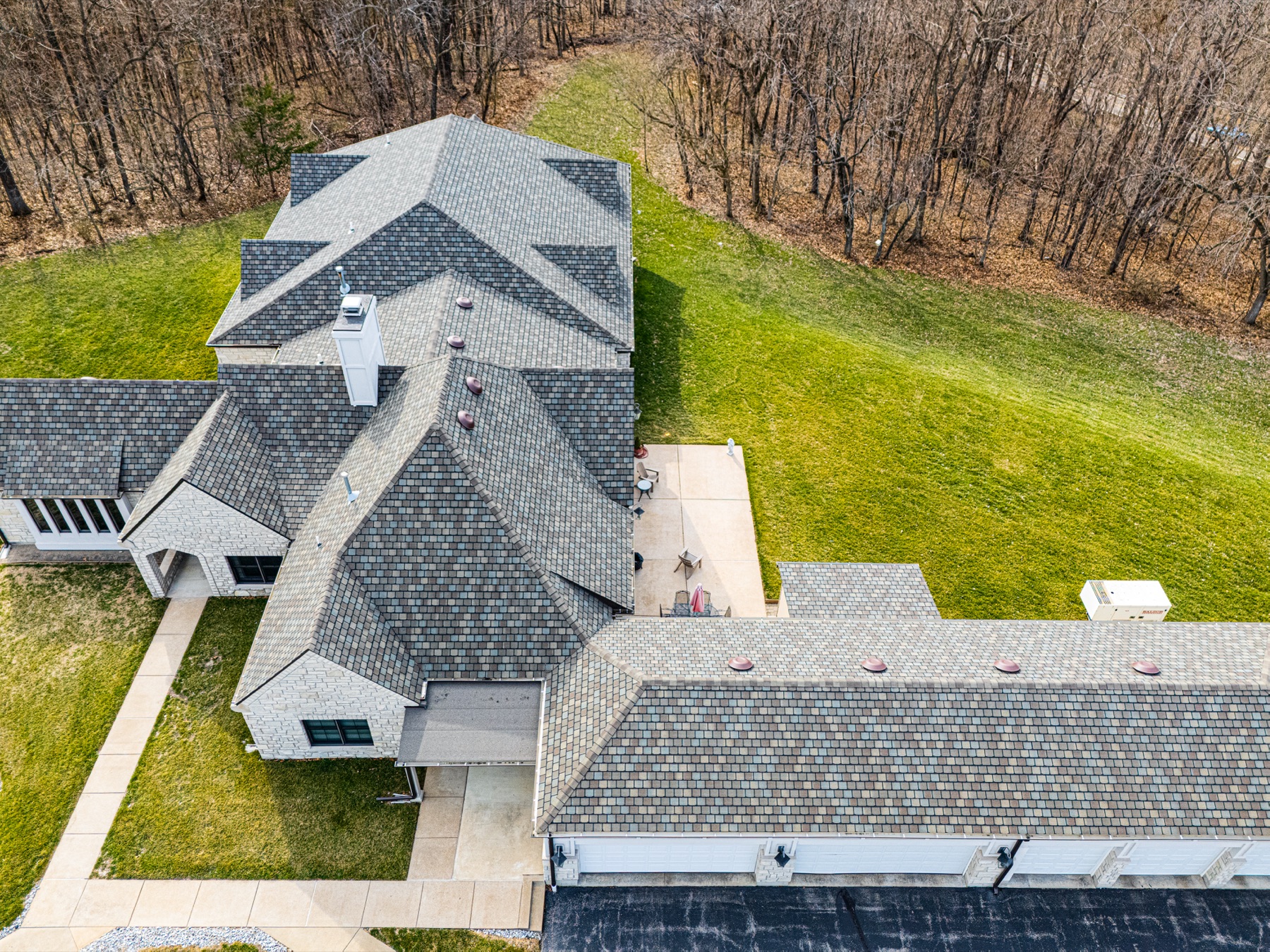 Aerial drone photograph